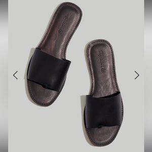 Madewell The Boardwalk Post Slide Sandal Size 9